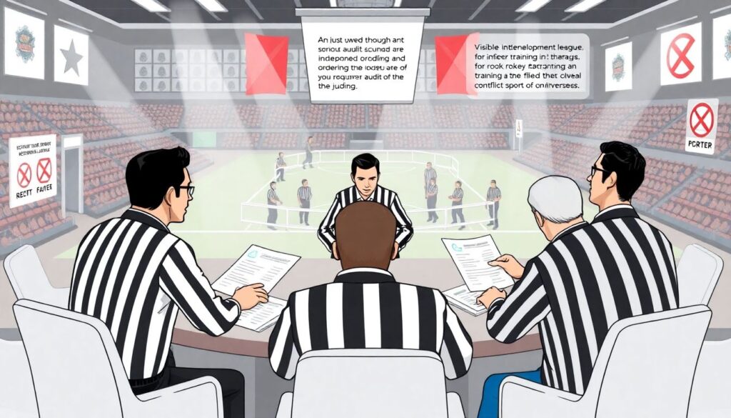 Почему арбитры в ММА под огнём критики: громкие судейские решения и как их избежать - иллюстрация