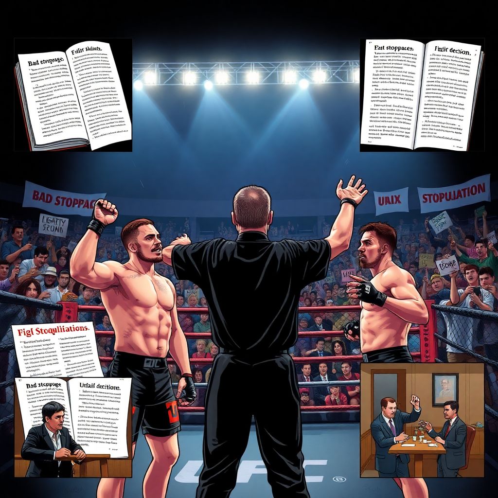 Спорные дисквалификации и остановки боёв: правила и самые громкие прецеденты