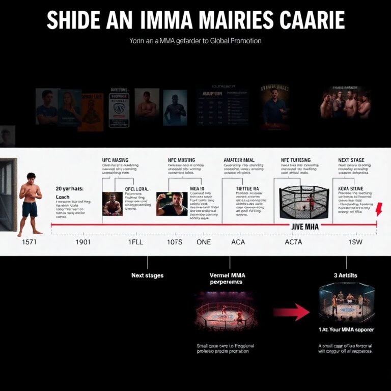 Карьера бойца ММА изнутри: путь от региональных промоушенов до топовых организаций