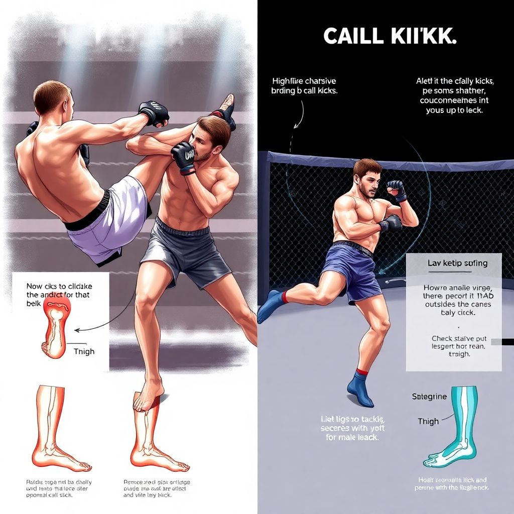 Аналитика ММА: как лоу-кики и кики по икроножной меняют ударную технику