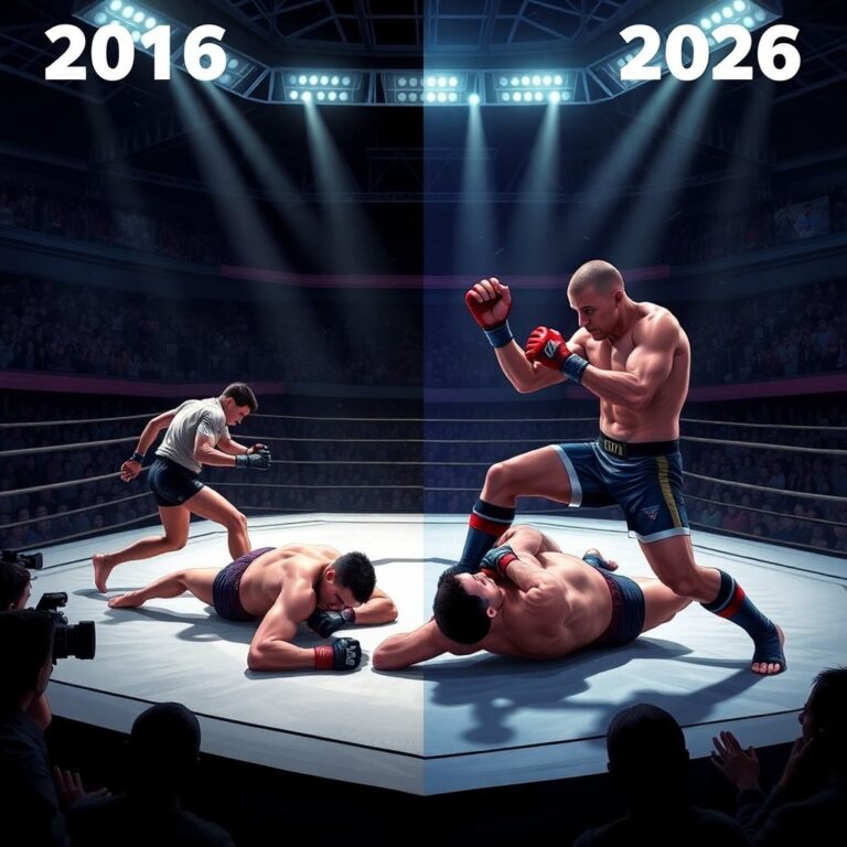 Эволюция стиля боя в ММА за 10 лет: от борцов к универсальным бойцам