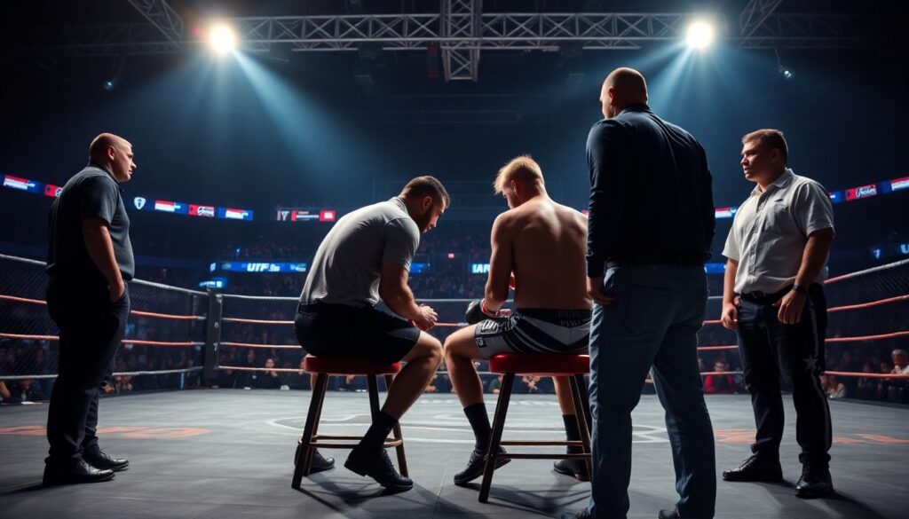 Интервью с тренером: невидимый фронт — как строится работа угла бойца в топ-боях - иллюстрация