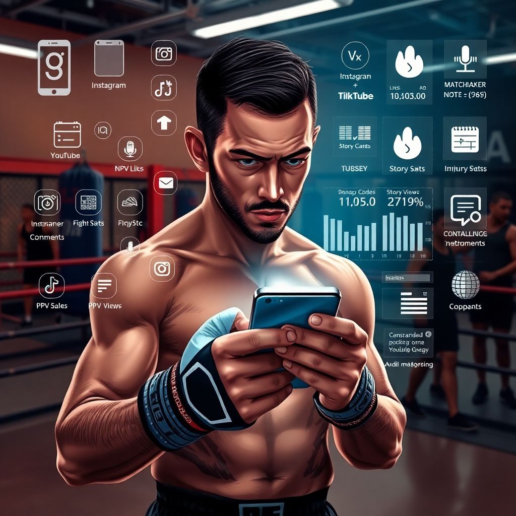 Социальные сети и медийность: как они влияют на карьеру бойца и титульный шанс