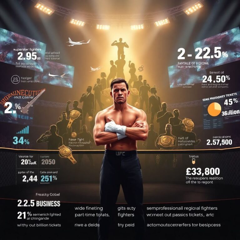 ММА в цифрах: финансовая сторона, гонорары, бонусы и реальность среднего бойца